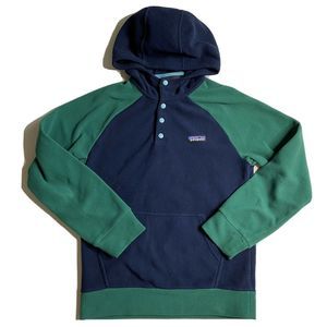 PATAGONIA SNAP BUTTON FLEECE PULLOVER w/ Hood